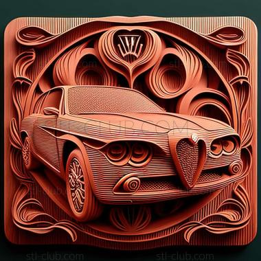 3D мадэль Alfa Romeo Giulia 952 (STL)